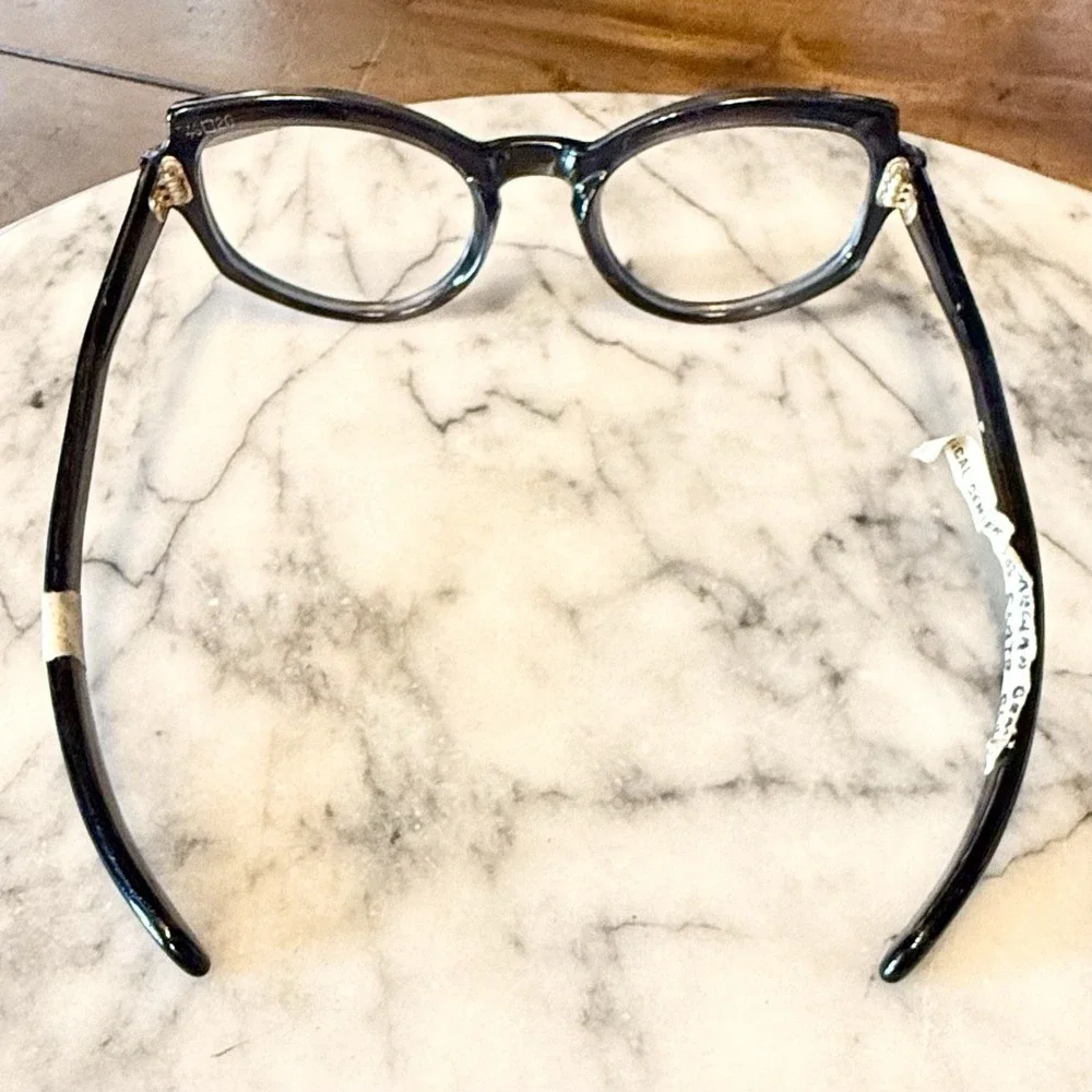 NEW! 50s VTG American Optical MCM Women Eyeglass Frames Eye Glasses Slate Blue